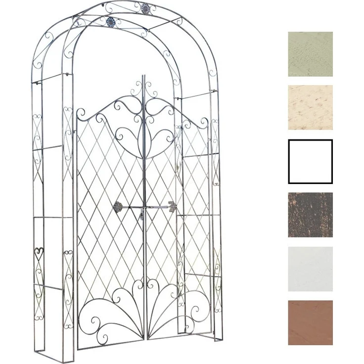 CLP Rosenbogen mit Tor Melissa,bronze – Bild 2