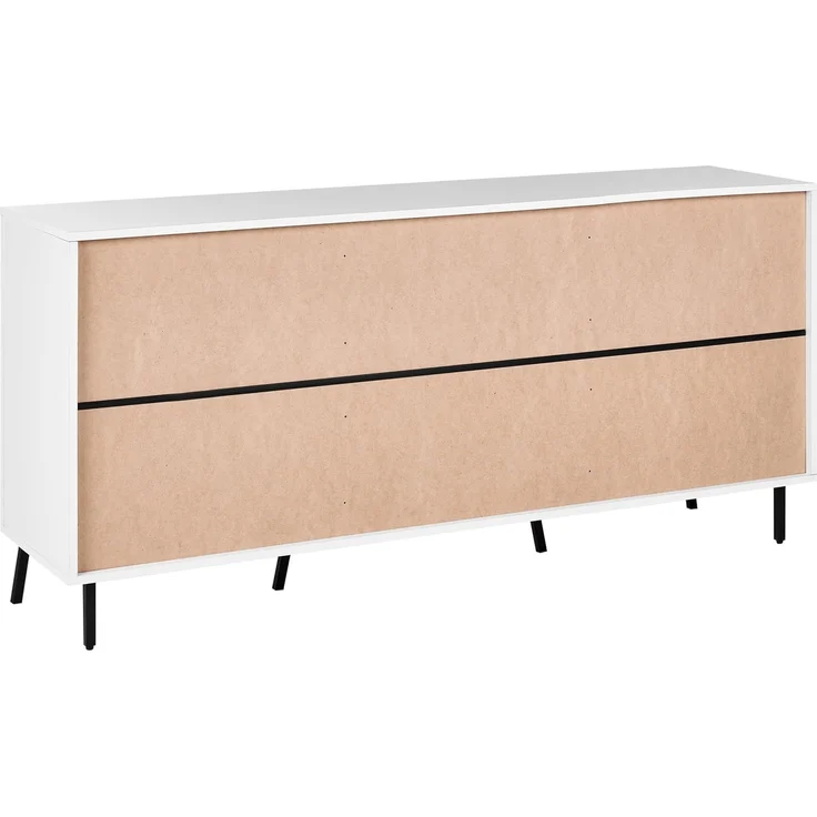 Sideboard mit 2 Türen BLACKPOOL Weiß – Bild 6