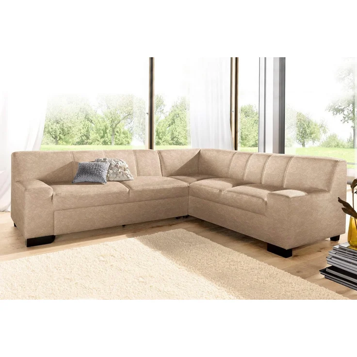 DOMO collection Ecksofa Norma L-Form, wahlweise mit Bettfunktion – Bild 1