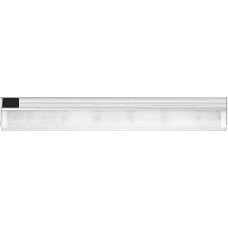 Osram LED-Unterbauleuchte, SlimShape, silber, Bewegungssensor, Direktanschluss mit 3m Netzkabel, 8 Watt, warmweisss-3000K – Bild 2