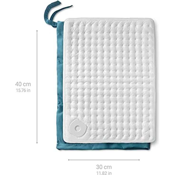 Medisana HS 200 410x310 cm 100 W Blau Weiß Baumwolle 90 min 30 °C – Bild 3