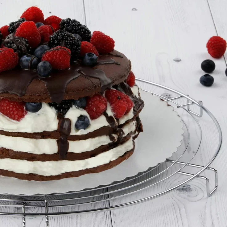 Zenker Tortenunterlage Fair Ø 28 cm 6 Stück aus lebensmittelechtem Papier in edlem Weiß – Bild 2