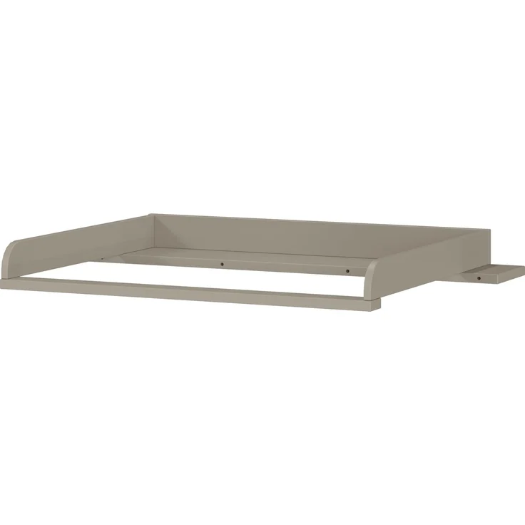 Germania Wickelaufsatz 7032-186 GW-Tomino, in Steingrau, passend zur Kommode 7030, GS-Zertifiziert, 105 x 10 x 77 cm (BxHxT)