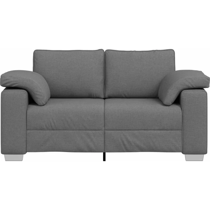 vidaXL Zweisitzer-Sofa Dunkelgrau 160 cm Stoff 4105218 – Bild 2