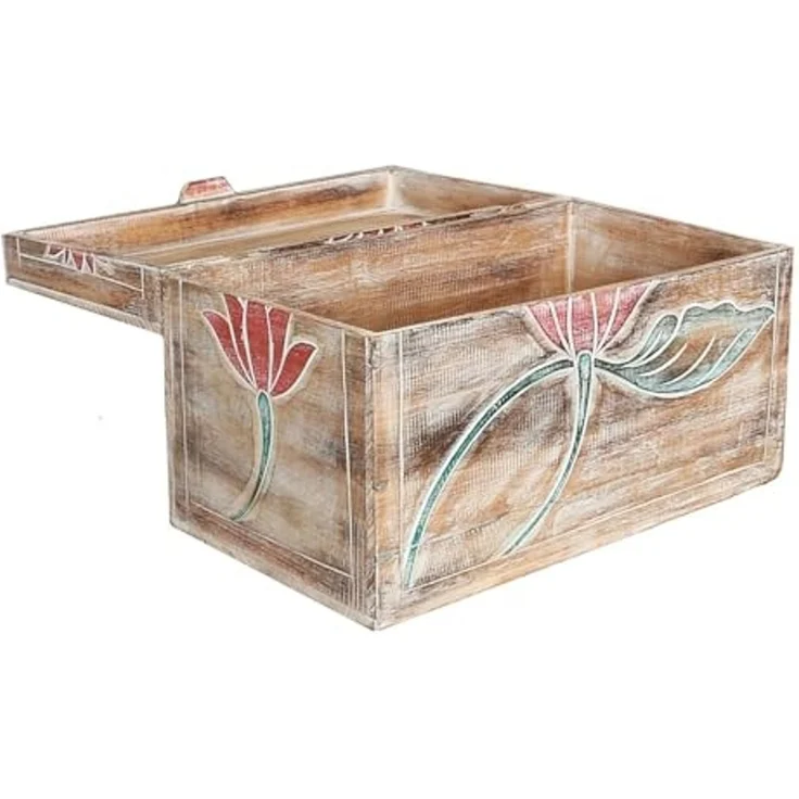 Oriental Galerie Truhe Truhe Blumen Modell Baris Mittel 50 cm – Bild 4