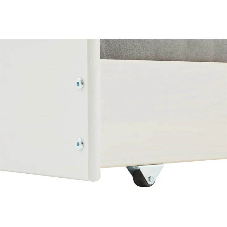 IDIMEX Funktionsbett JESSY, Bett mit Stauraum Jugendbett mit 3 Schubladen Ausziehbett Kiefer 90x19 – Bild 4