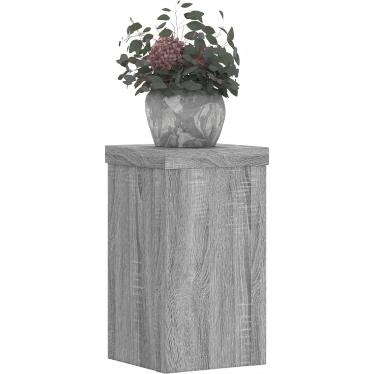vidaXL Pflanzenständer 2 Stk. Grau Sonoma 10x10x18 cm Holzwerkstoff 852884 – Bild 8