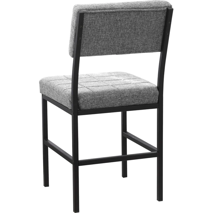 Skye Decor 'Dubai - Grey' Stuhl, Grau, 40 x 82 x 40 cm – Bild 8