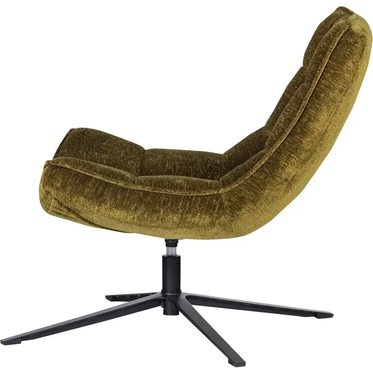 Drehsessel Maudi - Chenille-Stoff Grün – Bild 3