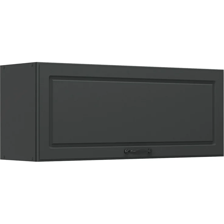 Hängeschrank R-Line Anthrazit Landhaus/Anthrazit 100 cm Flach Vicco – Bild 1