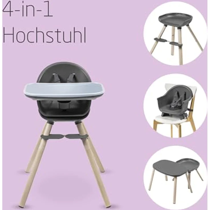 Maxi-Cosi Moa 4-in-1-Hochstuhl – Beyond Graphite G – Bild 3
