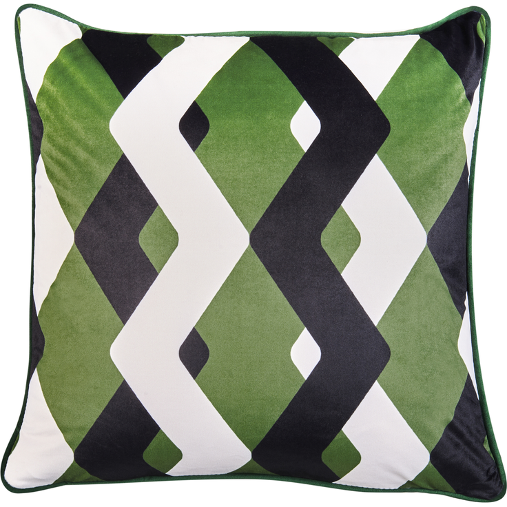 Gartenkissen 2er Set SWAY Geometrisches Muster 45 x 45 cm Bunt – Bild 4