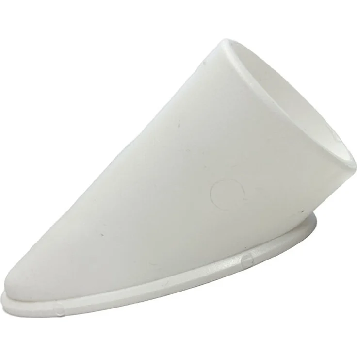 Tischfußkappe 38x25 oval weiss mit Höhenversteller – Bild 1
