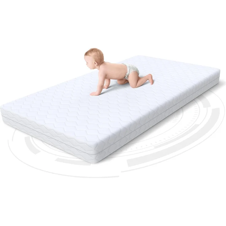 FDM 'Paulo' Kindermatratze, 60x120 cm, 9 Zonen Kaltschaum, Buchweizen, H3, Höhe 16 cm – Bild 8