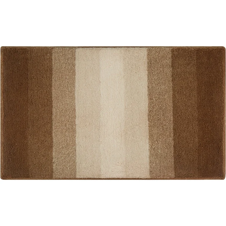 MEUSCH Badematte Palace, Höhe 23 mm, rutschhemmend beschichtet, fußbodenheizungsgeeignet, Kunstfaser, Badteppich, gestreift, mit Farbverlauf, waschbar – Bild 3