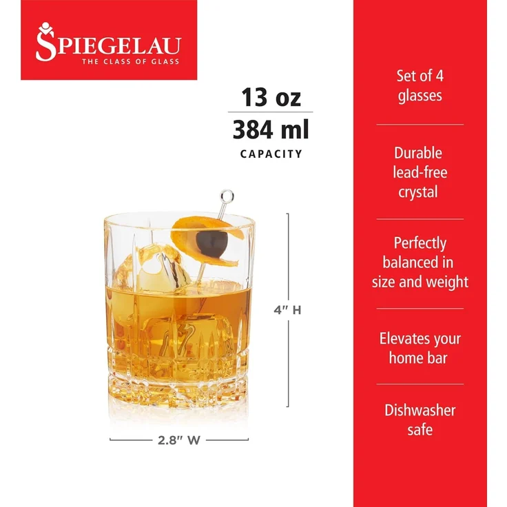 Spiegelau Whiskygläser Perfect. ca. 368 ml. 4er Set – Bild 3