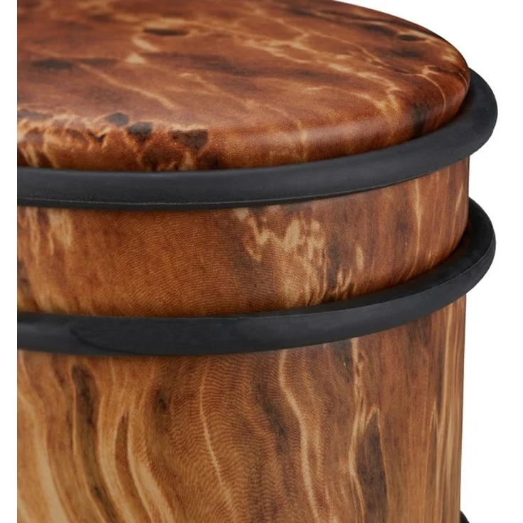 Relaxdays Türstopper Holzoptik dunkelbraun – Bild 6