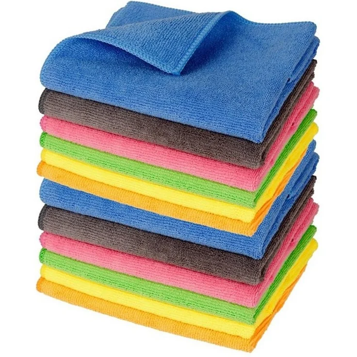 Mach1 Geschirrtuch Schonendes Microfasertuch, Autopflege Poliertuch 350 GSM (6-24 tlg), (12-tlg), 6 verschiedene Motive – Bild 3