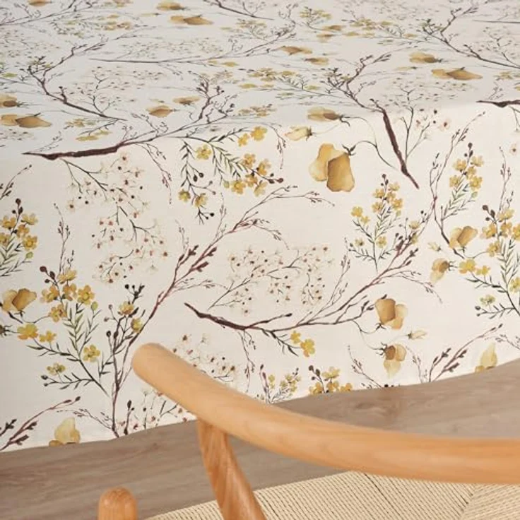 Belum Tischdecke mit Fleckenabweisend, Größe 250 x 140 cm, extraweich, Mehrfarbig, 100, Stoff 100% Bio-Baumwolle, Modell 0120-375 – Bild 8
