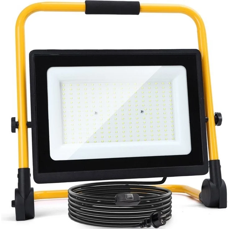 Aigostar Baustrahler Aigostar LED Baustrahler 100W mit Schalter,9000LM,4M Kabel,IP65,6500K – Bild 4