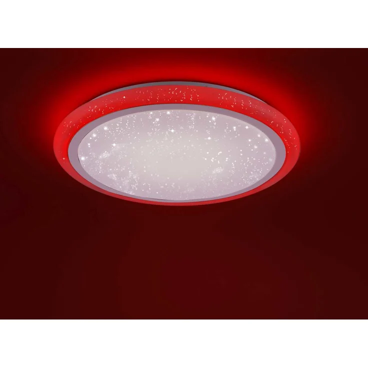 RGB LED Deckenleuchte, Fernbedienung, dimmbar, D 60 cm – Bild 4