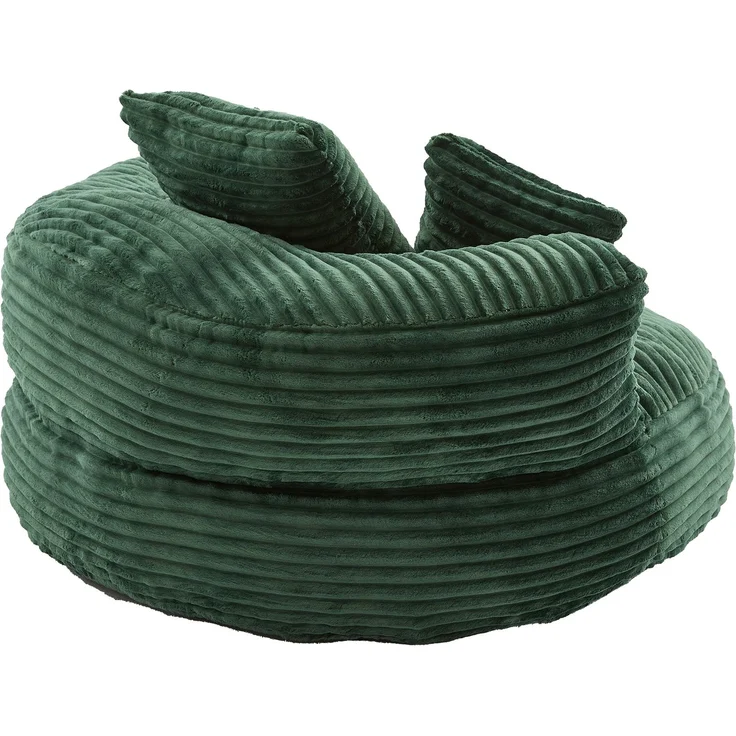 ZUBALIYA Sofa 108x52 cm, mit Cordbezug, mit breiten Armlehnen, mit Schaumstoffpolsterung, für Wohnzimmer und Apartments, Grün – Bild 21