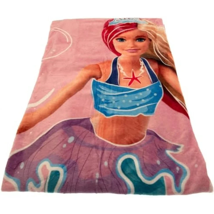 Barbie Coral Fleecedecke - 130 x 170 cm – Bild 2