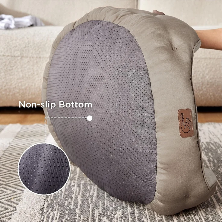 BEDSURE Katzenbett waschbar Katzen Bettchen - 63 x 53 x 20 cm Katzen Bett mit Zweiseitig Innenkissen Katzenschlafplatz für Katzen oder kleine Hunde, Kamel – Bild 6