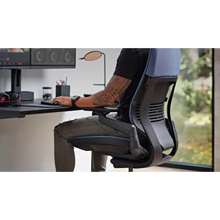 Steelcase Gesture Bürostühle, Stainless Steel, Lila, One Size – Bild 10