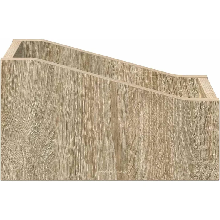 vidaXL LP Plattenbox Sonoma-Eiche 18 x 32 x 18 cm Holzwerkstoff 8012798 – Bild 5