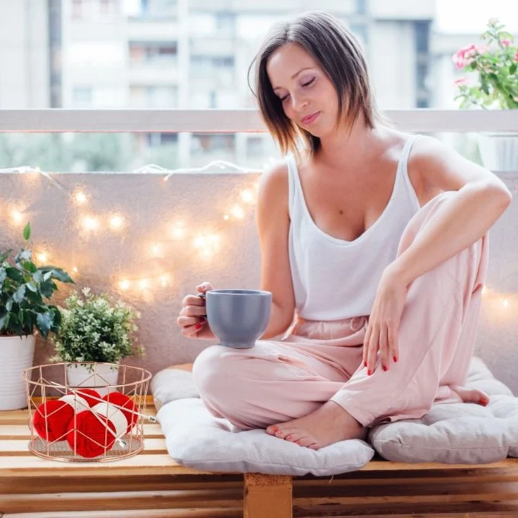 Metall Drahtkorb rund – Bild 5