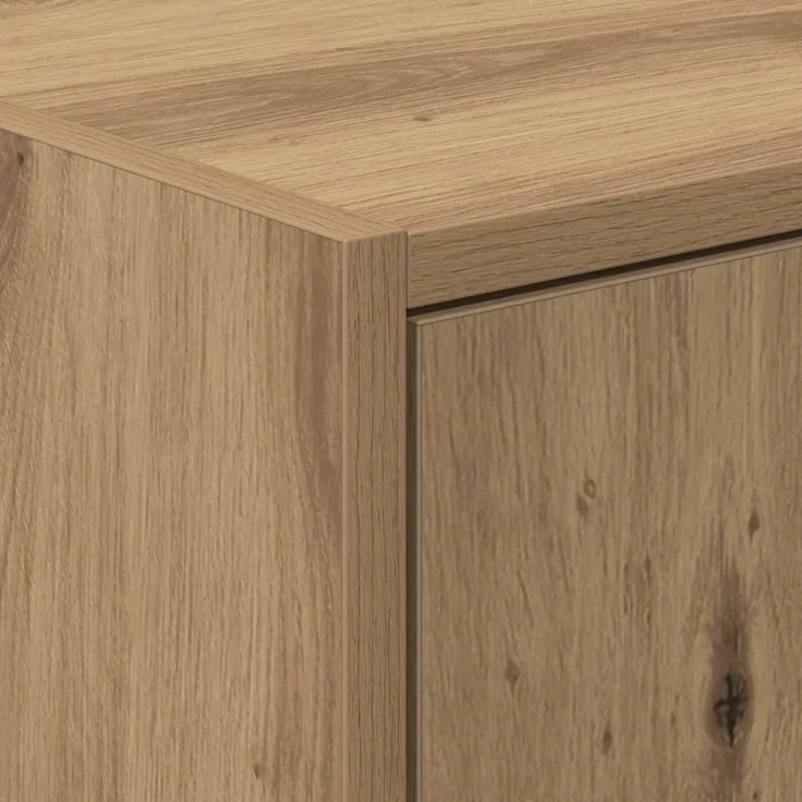 vidaXL Badezimmerschrank Artisan-Eiche 63 x 29 x 55 cm Holzwerkstoff 869213 – Bild 9
