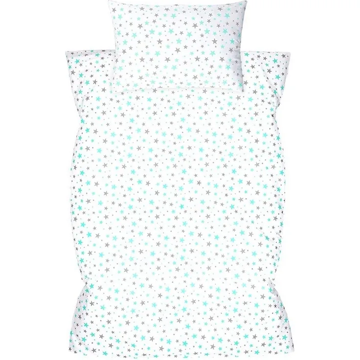 Amilian Bettwäsche Bettbezug 100x135 cm, Kopfkissenbezug 40x60 cm - Kinderbettwäsche, 2 teilig, 100% Baumwolle