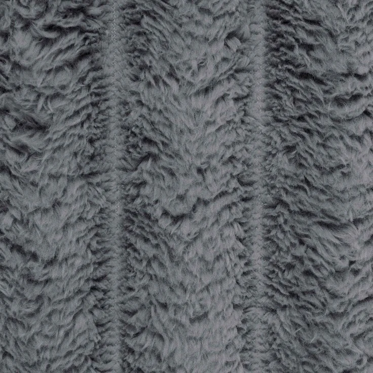vidaXL Überwurfdecke Dunkelgrau 240 x 220 cm Fleece 42016831 – Bild 8