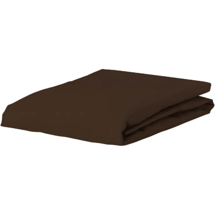 Essenza Spannbettlaken The Perfect Organic Jersey, Chocolate, 180x200 - 200x220 cm