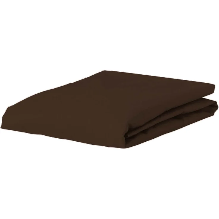 Essenza Spannbettlaken The Perfect Organic Jersey, Chocolate, 180x200 - 200x220 cm
