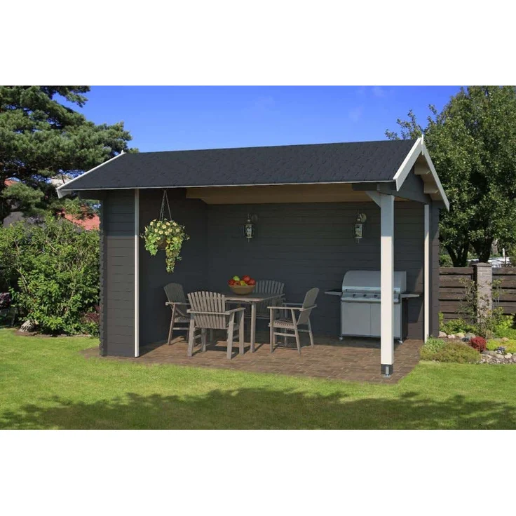 Lasita Maja Holz Gartenhaus Kirian 300 | 300x420 – Bild 3
