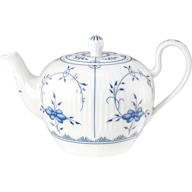 Seltmann Weiden Kanne Amina Strohblume, 0,75 l, (1-St), Kaffeekanne, Teekanne mit Relief