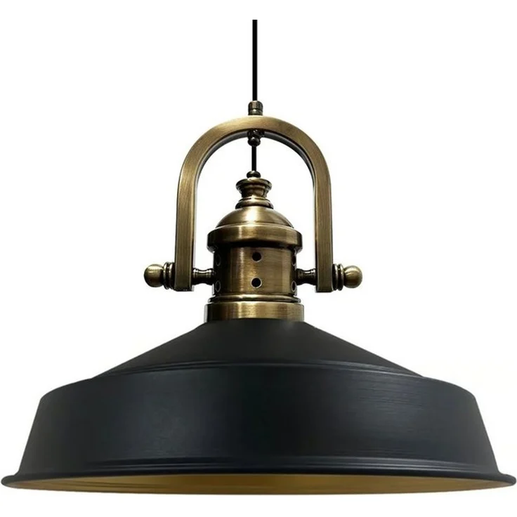 Bamyum Pendelleuchte Asletl Hängelampe Industrial aus Metall Ø41 cm, Pendelleuchte Esstisch, ohne Leuchtmittel – Bild 4