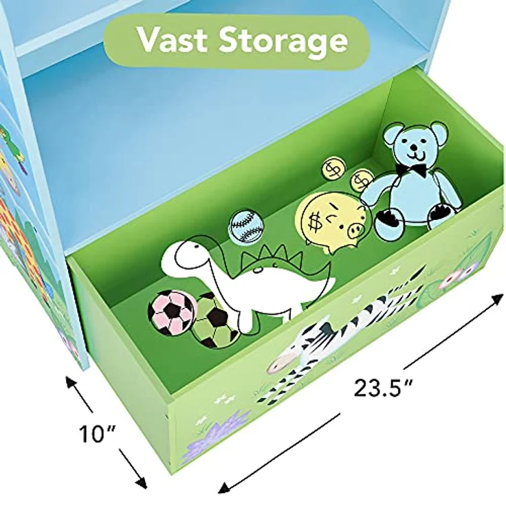 Fantasy Fields Sunny Safari Toy Organizer mit dem Rolling Storage Box TD-13219A – Bild 7