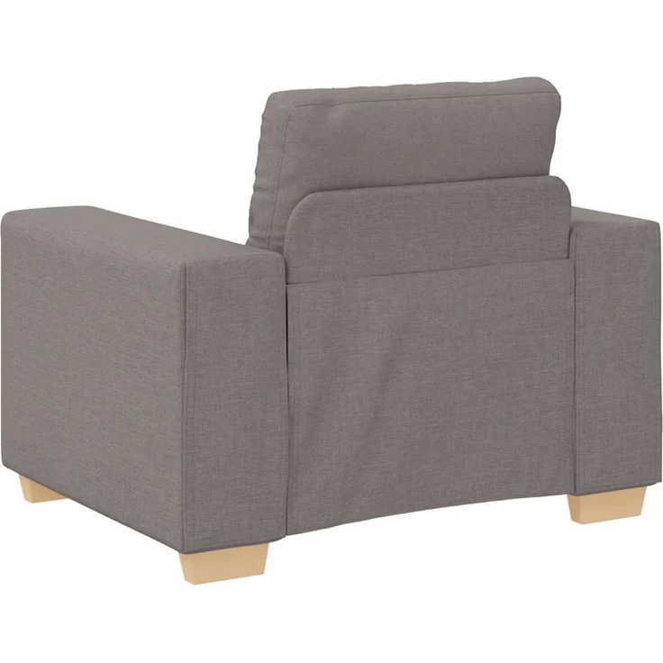 vidaXL Sofasessel Taupe 100x78x80 cm Stoff 4105064 – Bild 6