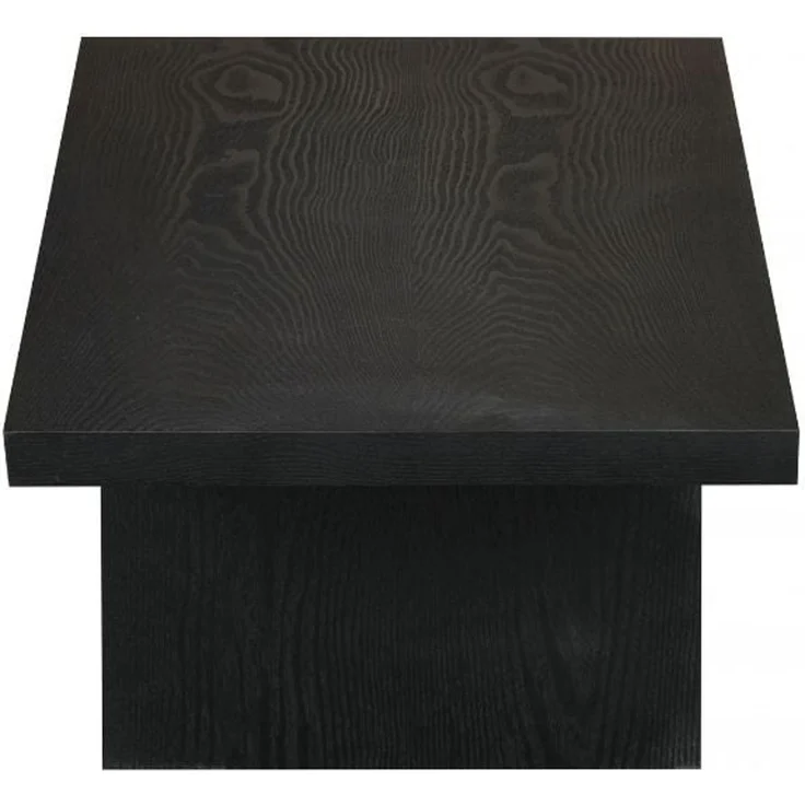 Bronx71 Couchtisch Jersey 120x50 cm Eiche schwarz – Bild 4