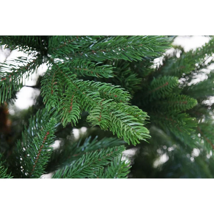 VIVANNO Künstlicher Weihnachtsbaum Künstlicher Weihnachtsbaum Premium Nordmanntanne, 120 cm hoch, Nordmanntanne – Bild 3