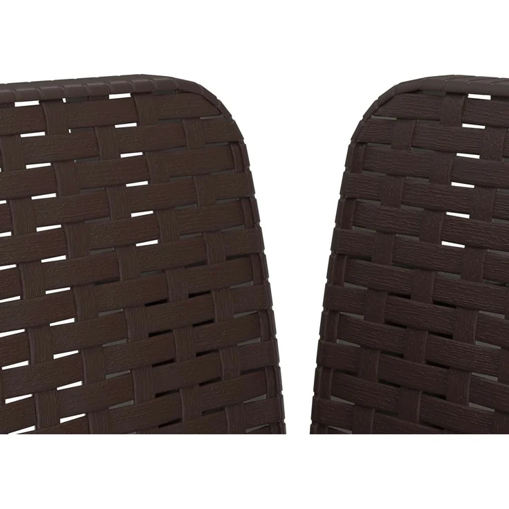 vidaXL 1-Sitzer Sessel mit Kissen Rattan-Look PP Braun 8011857 – Bild 6
