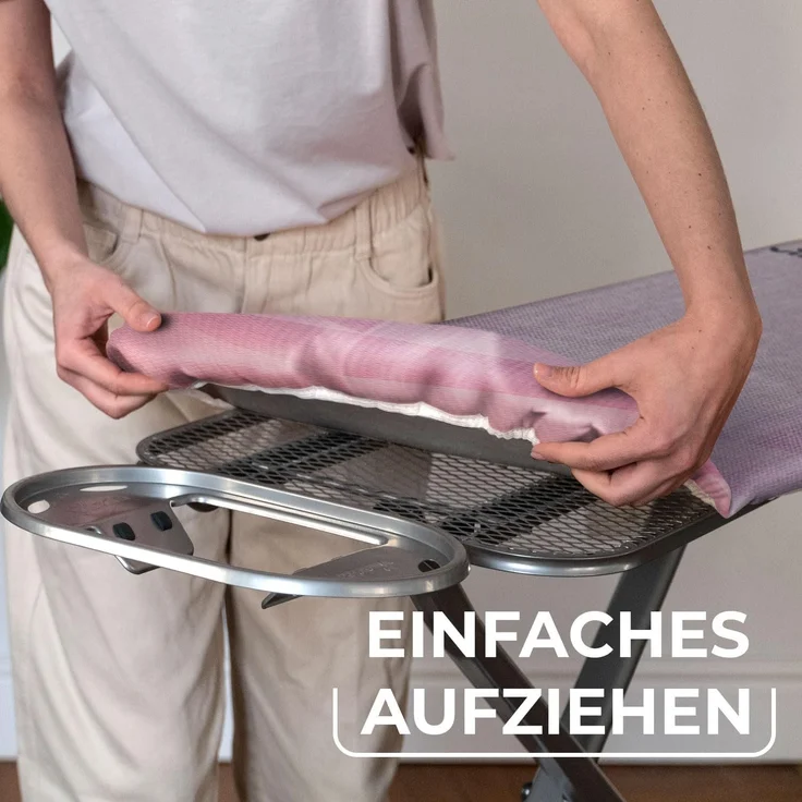 Vileda Bügeltischbezug QuickFIX Diamond universell 110-130 cm – Bild 3