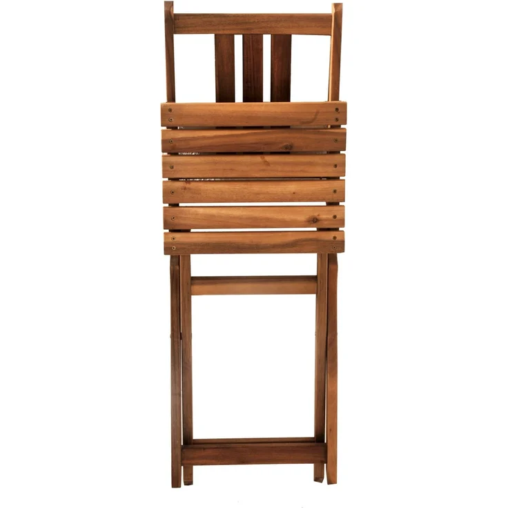 Balkonmöbel Set 6tlg. Akazie 2 Balkontische 60 x 60 cm BLOOM 52950010 – Bild 7