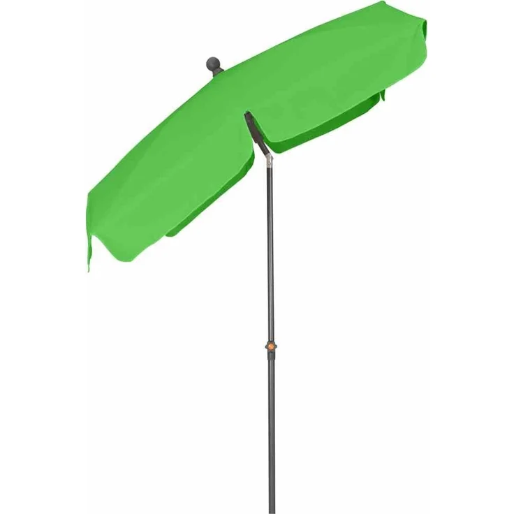 Tropico Mittelstockschirm anthrazit/limette 210x140cm – Bild 5