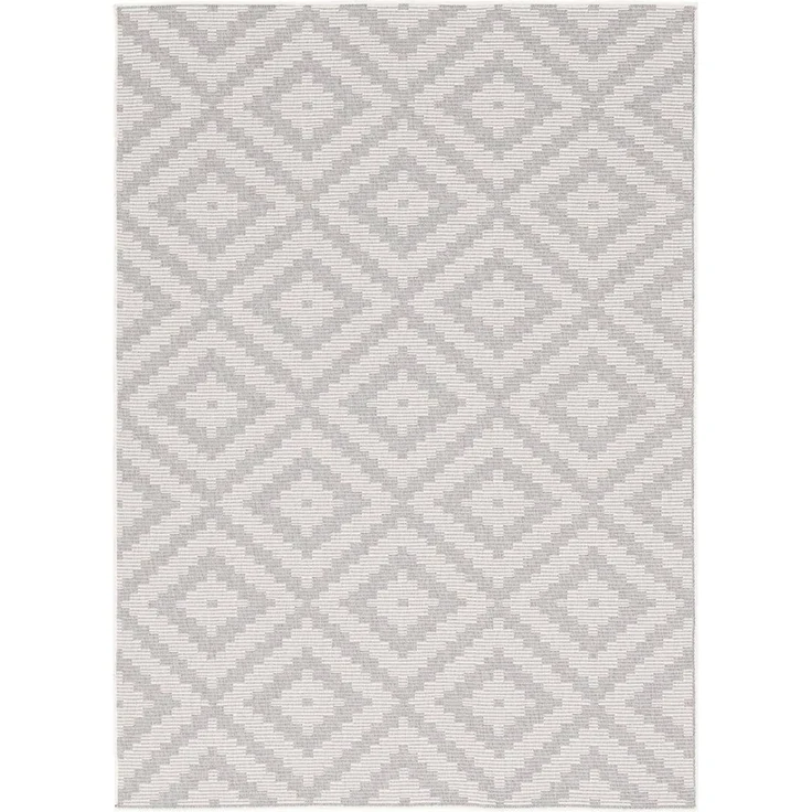Pergamon Outdoorteppich In & Outdoor Teppich Marbella Fliesenoptik, Rechteckig, Höhe: 4 mm – Bild 1