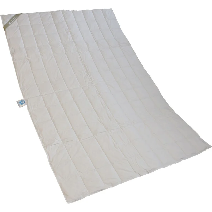 Premium Sommer Daunenbett, 200x200 Daunendecke 100% Daunen superleicht – Bild 3