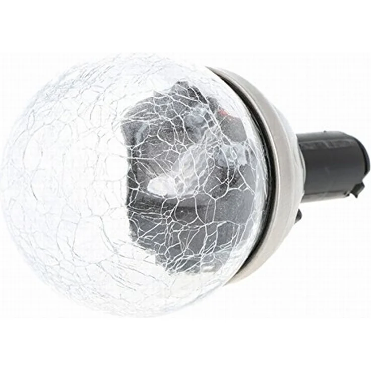 EAXUS LED Solarleuchte 3er Set Solar Gartenleuchte Kugel Leuchte mit Crackle-Licht Solarlampe, LED fest integriert, Farbwechsel, Farbwechsel – Bild 3